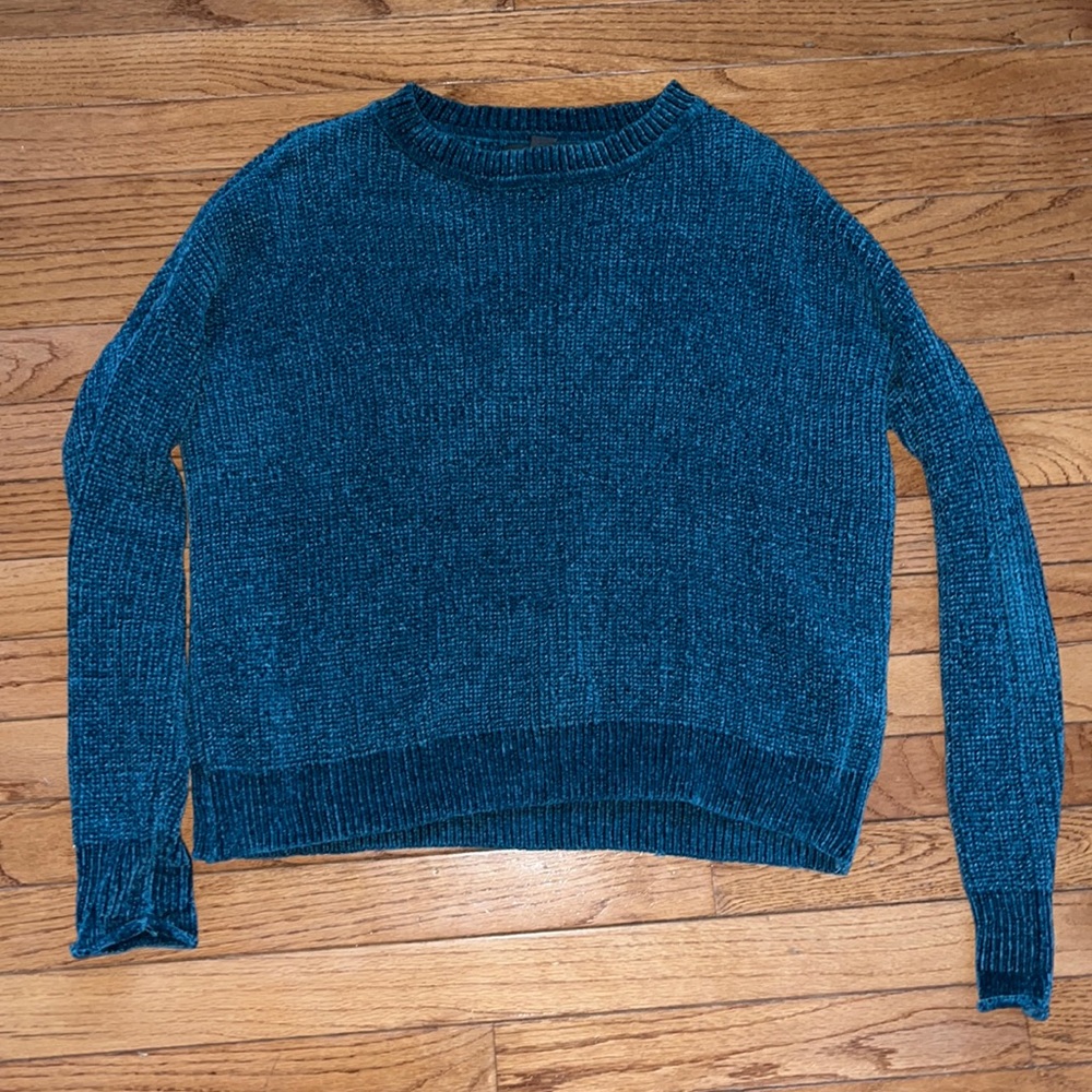 Blue/green sweater